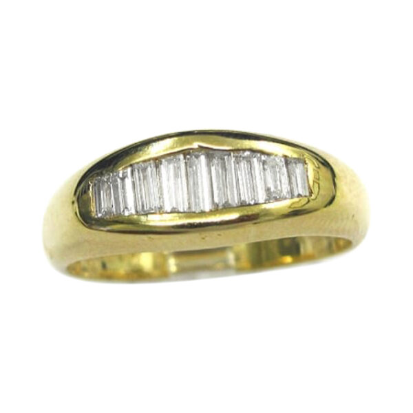 Mens Diamond Wedding Band - Image 2