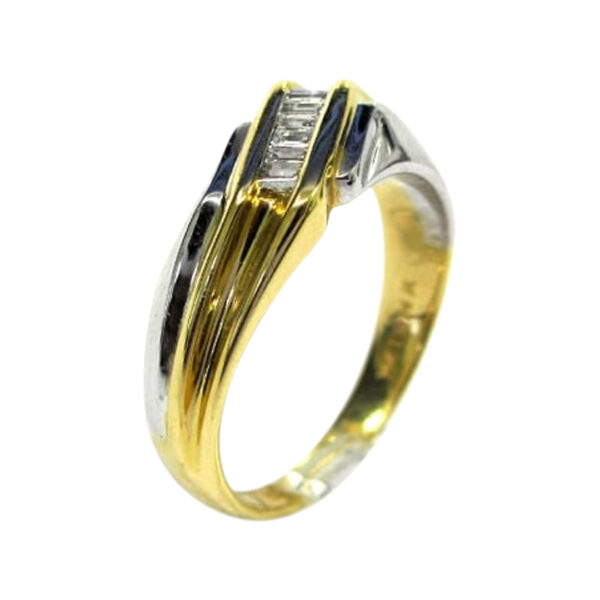 Mens Diamond Wedding Band - Image 2