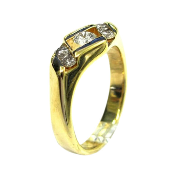 Mens Diamond Wedding Band - Image 2