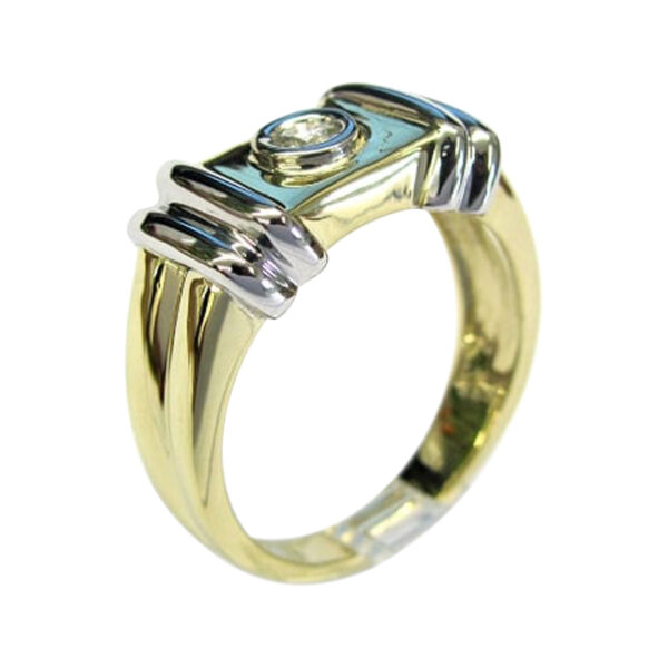 Mens Diamond Wedding Band