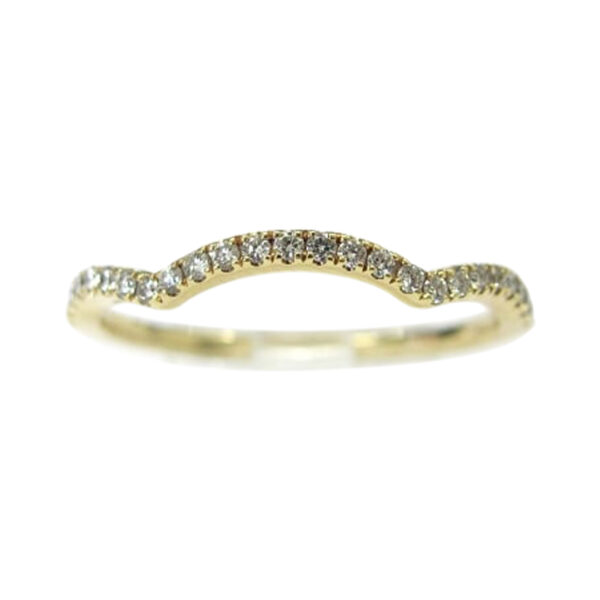 Ladies Diamond Wedding Band