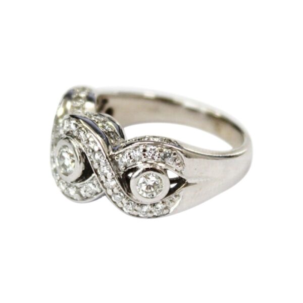 Ladies Diamond Wedding Band - Image 3