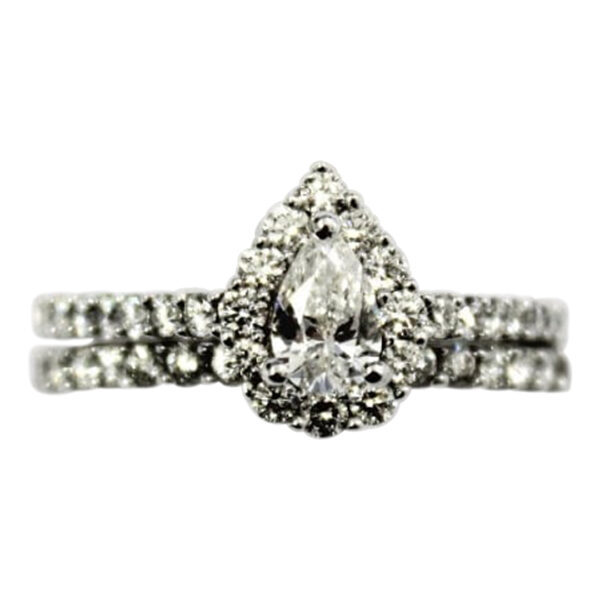 Ladies Engagement Ring Bridal Set