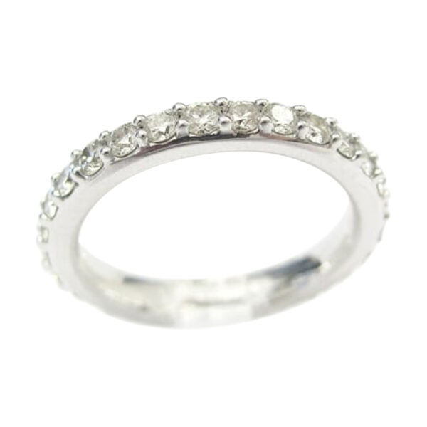 Ladies Diamond Wedding Band - Image 2