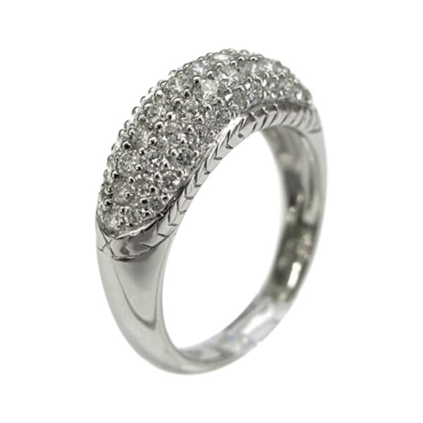 Ladies Diamond Wedding Band