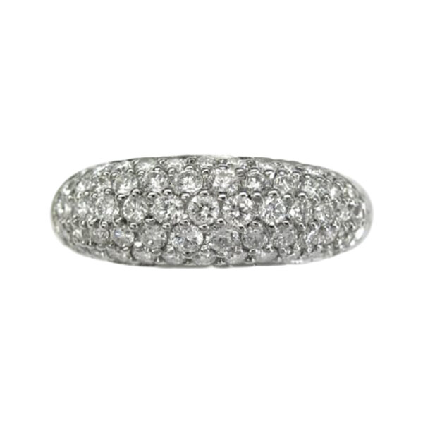 Ladies Diamond Wedding Band - Image 2