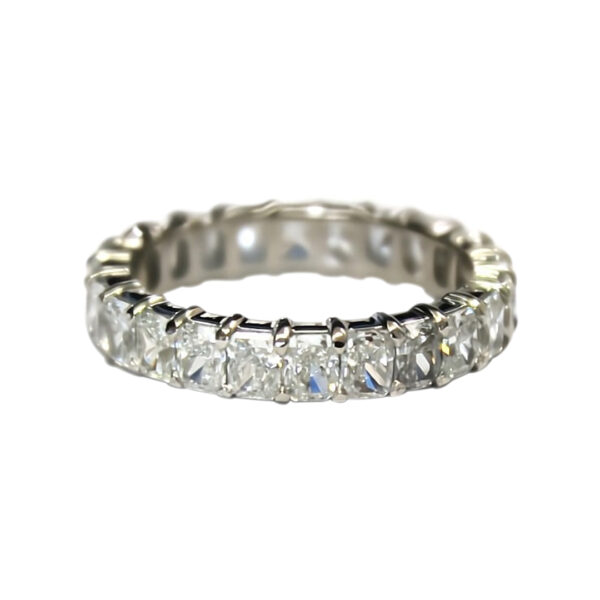 Ladies Diamond Wedding Band - Image 3