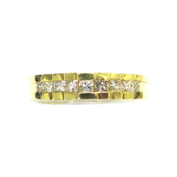 Ladies Diamond Wedding Band