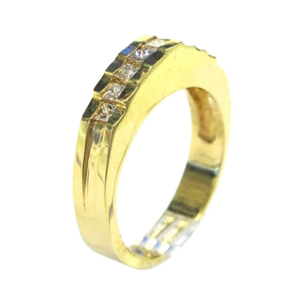 Ladies Diamond Wedding Band - Image 2