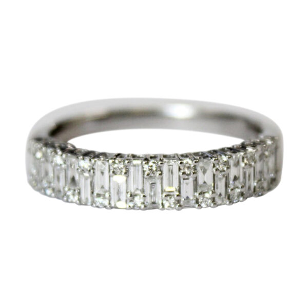 Ladies Diamond Wedding Band - Image 2