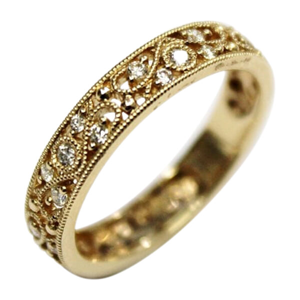 Ladies Diamond Stackable Ring