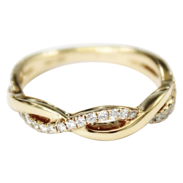 Ladies Diamond stackable Ring