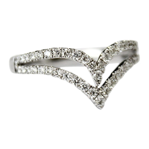 Ladies Diamond stackable Ring