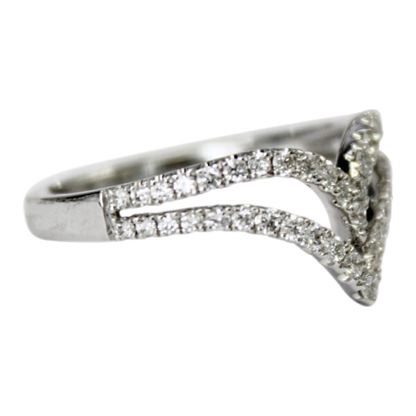 Ladies Diamond stackable Ring - Image 2