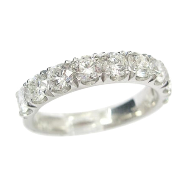 Ladies Diamond Wedding Band - Image 2