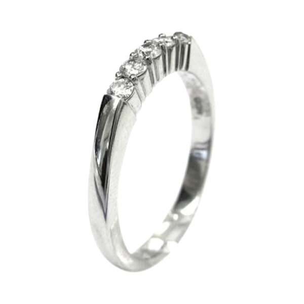 Ladies Diamond Wedding Band