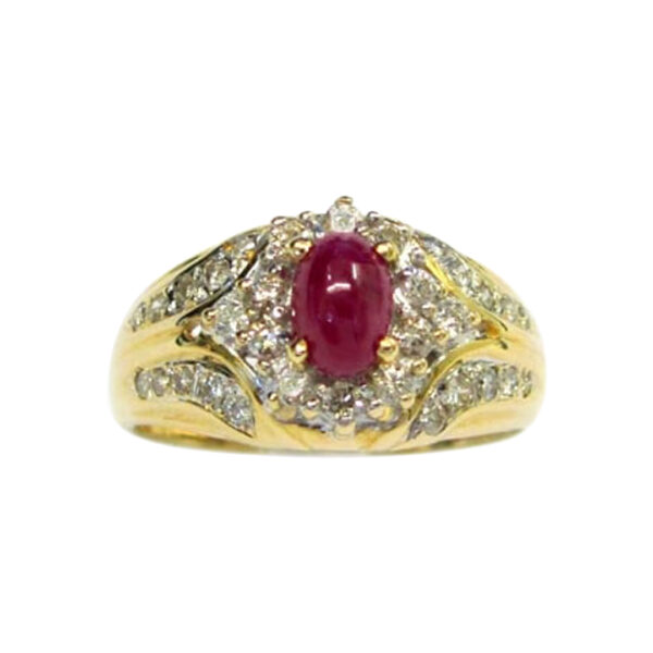 Ladies Ruby and Diamond Ring - Image 2