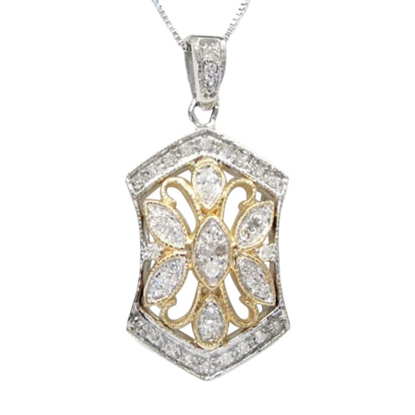 Ladies Diamond Pendant