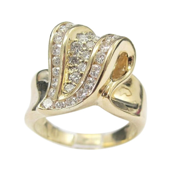 Ladies Diamond Wedding Band