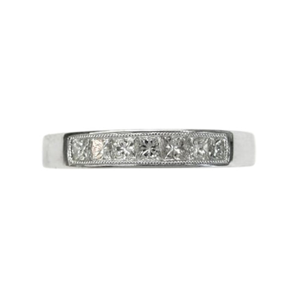 Ladies Diamond Wedding Band