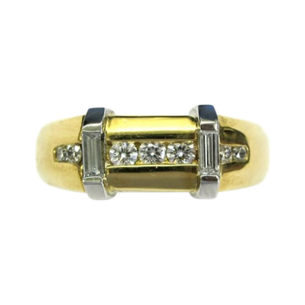 Mens Diamond Wedding Band