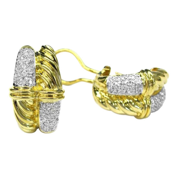 Ladies Diamond Earrings