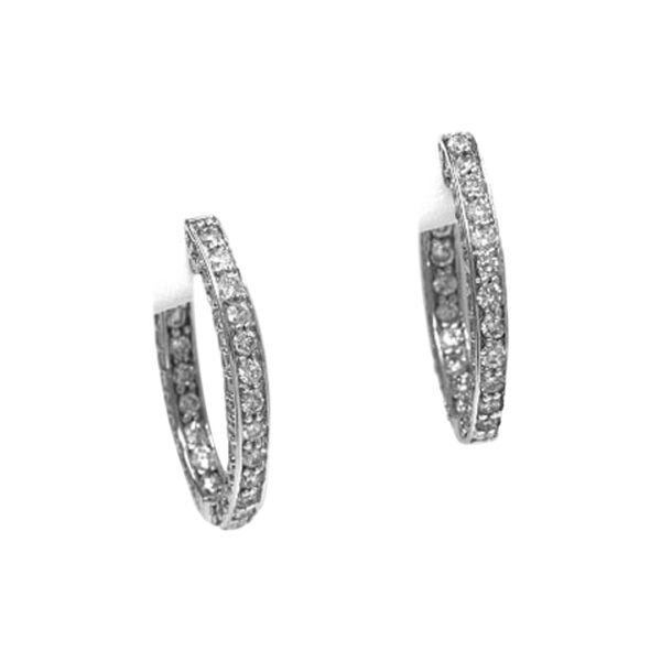 Ladies Diamond Earrings