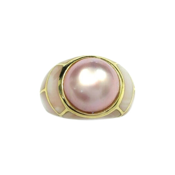 Ladies Pearl Ring - Image 2