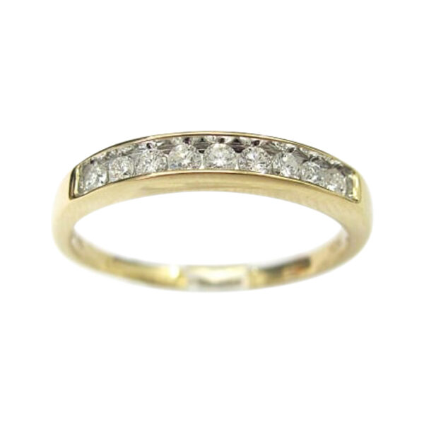 Ladies Diamond Wedding Band - Image 2