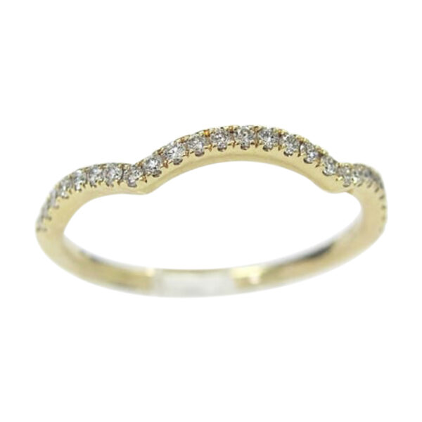 Ladies Diamond Wedding Band - Image 2