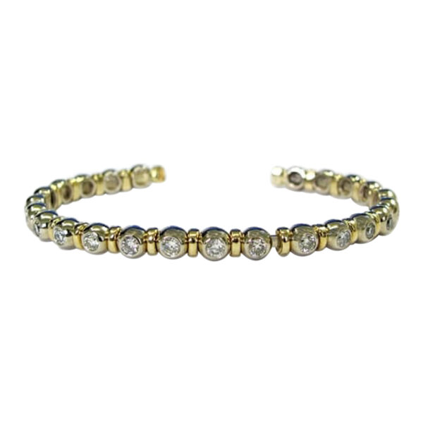 Ladies Diamond Cuff Bracelet