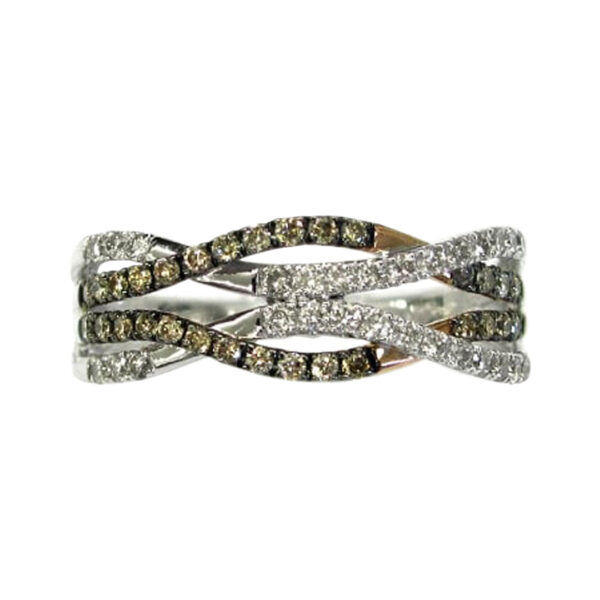 Ladies Brown Diamond Ring