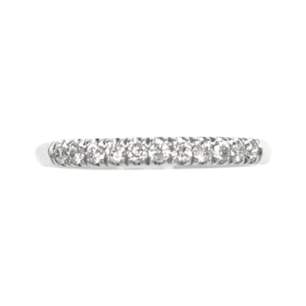 Ladies Diamond Wedding Band - Image 2