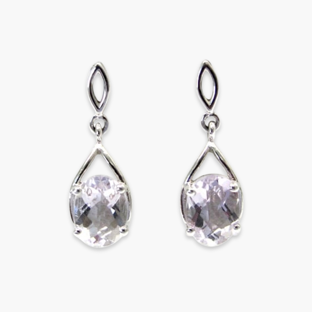 Gemstone Diamond Earrings