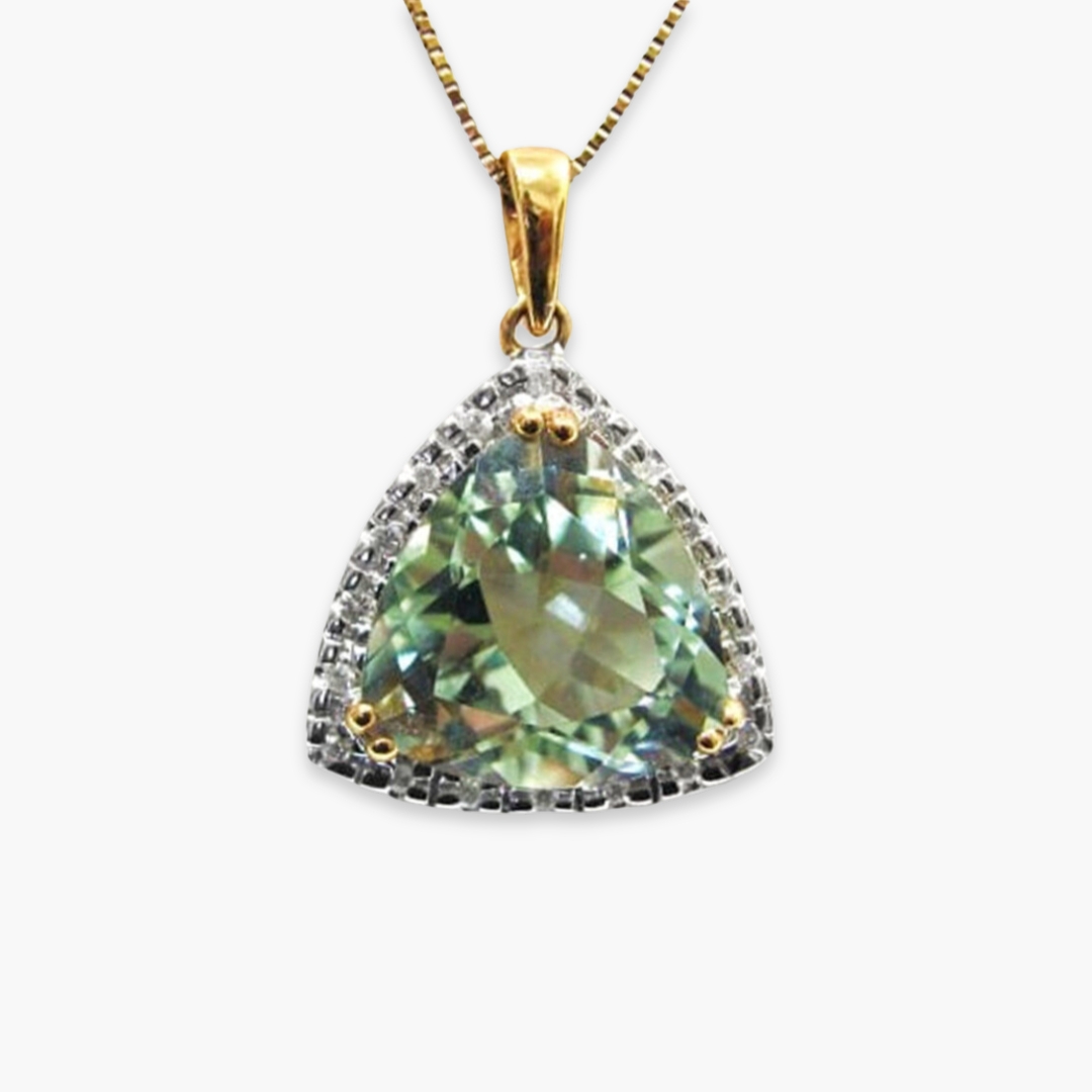 Gemstone Diamond Pendants